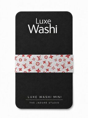 Louis Vuitton Washi Tape (Scattered Monogram) | Luxe Washi Mini